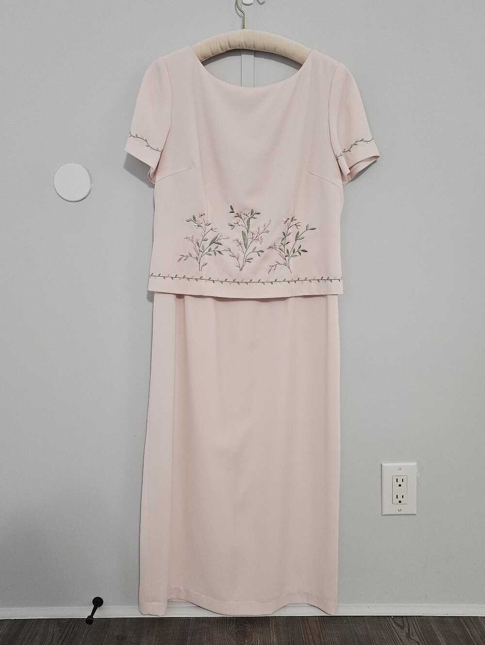Worthington Petite Pale Blush Pink Lined Garment